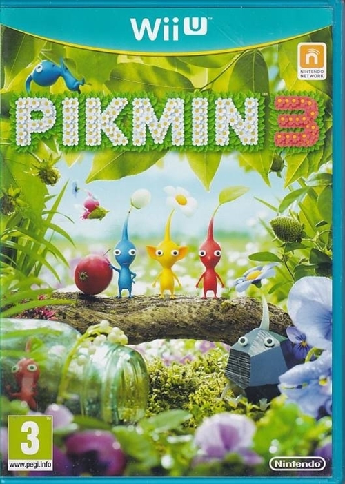 Pikmin 3 - Nintendo WiiU (B Grade) (Genbrug)
